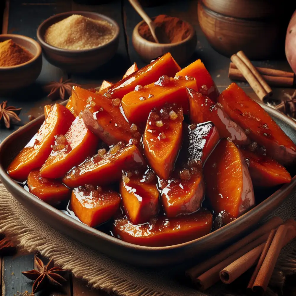 candied sweet potatoes