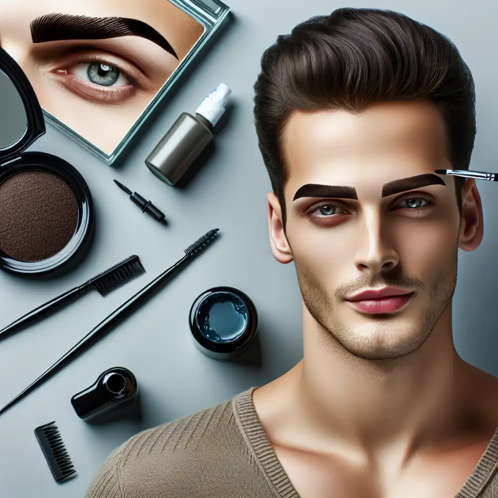 men eyebrow tint