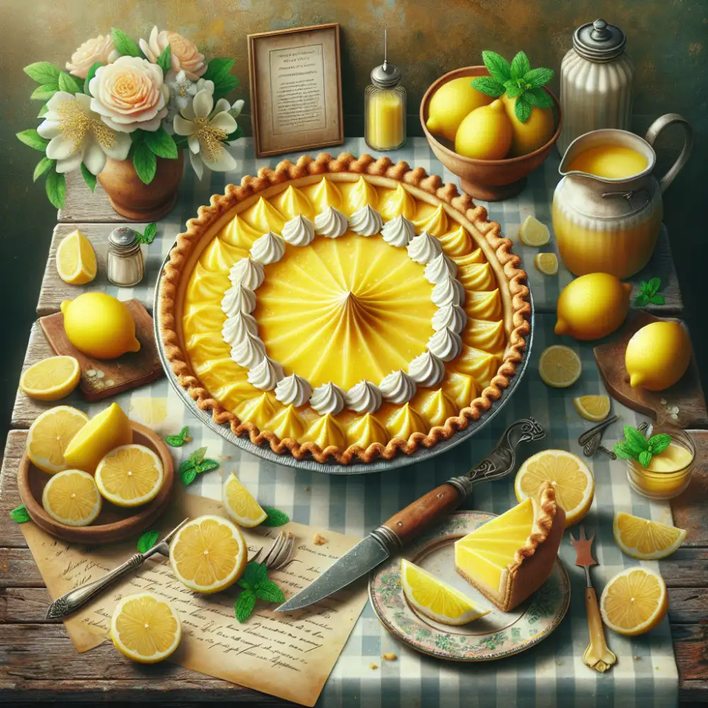 lemon chess pie