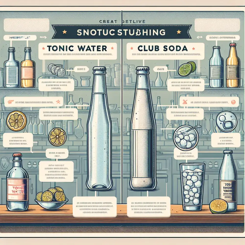 tonic water vs club soda