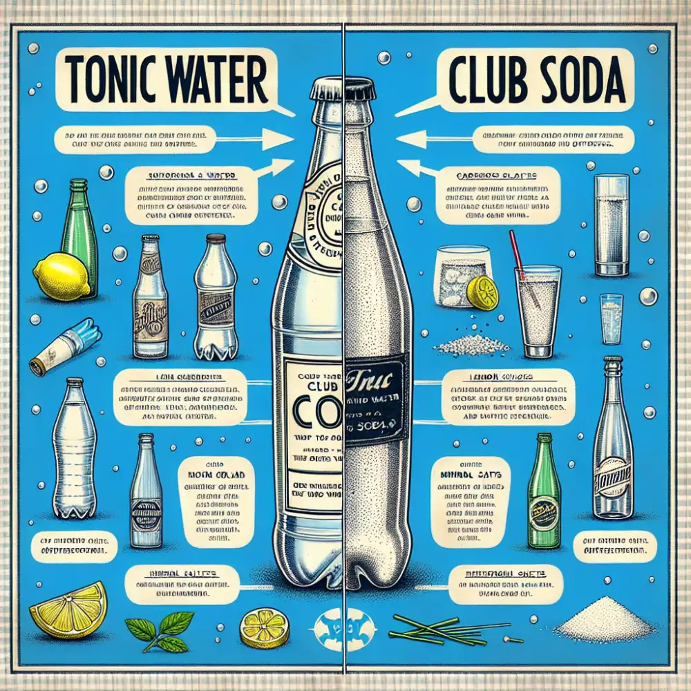 tonic water vs club soda