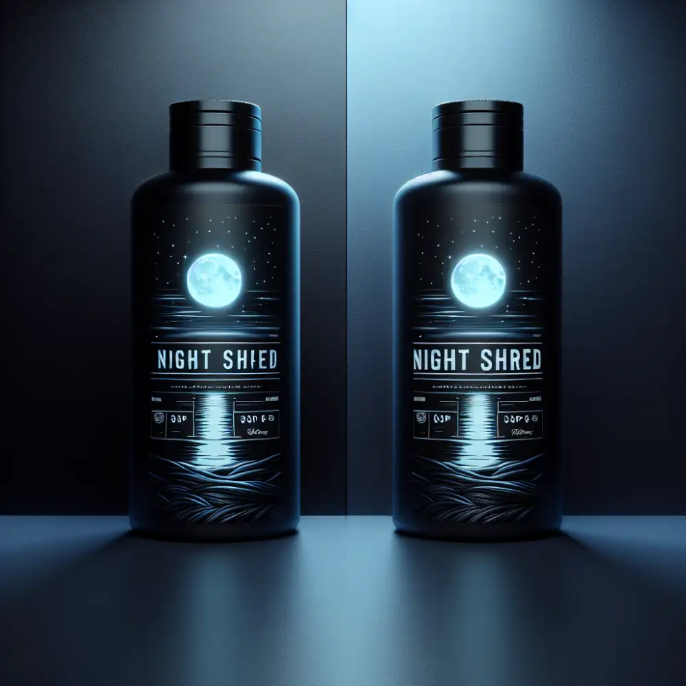 night shred vs night shred black