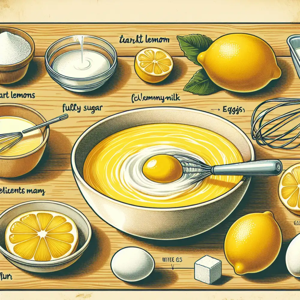 lemon pudding recipe