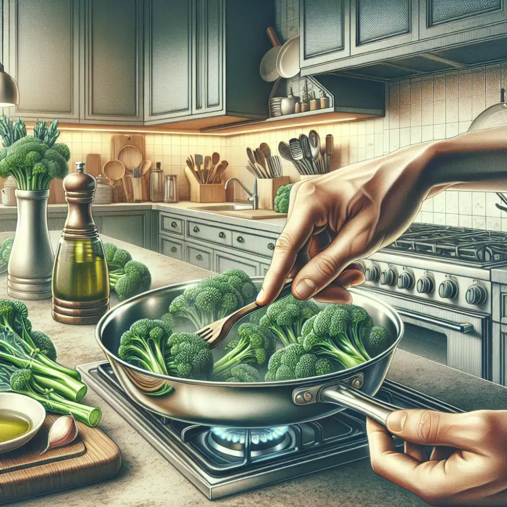 cooking broccolini