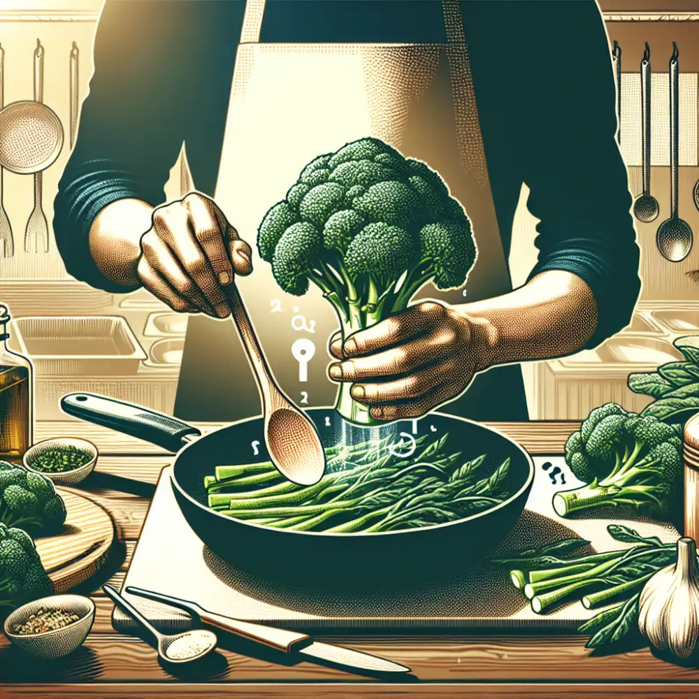 cooking broccolini